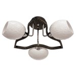 Светильник ЭкономСвет 10821B/3CR+BNBK WT