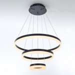 Подвесной светильник LED4U L10823-60-40-20 BK