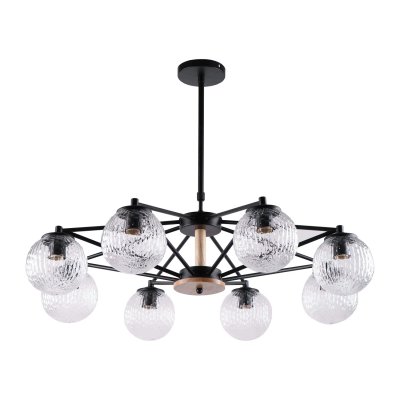 Потолочный светильник Экономсвет 10890/8BK+WD CL