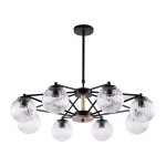 Потолочный светильник Экономсвет 10890/8BK+WD CL