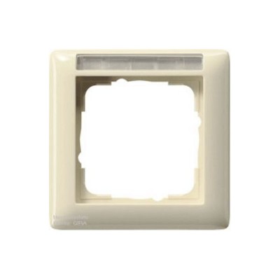Gira EV Глянцевый кремовый Рамка 1-ая с полем для надписи (G109101)