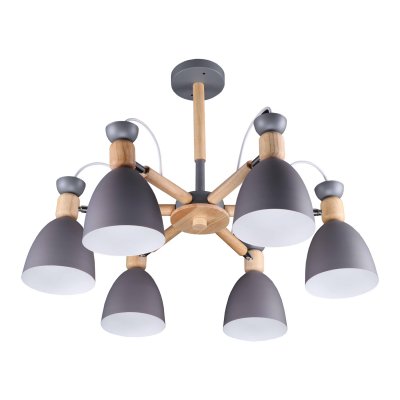 Потолочный светильник 10911/6WD+GR GR+WT Экономсвет Потолочный светильник 10911/6WD+GR GR+WT Экономсвет