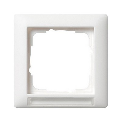 Gira EV Бел Рамка 1-ая с полем для надписи (G109127)