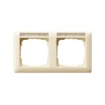 Gira EV Глянцевый кремовый Рамка 2-я гориз с полем для надписи (G109201)