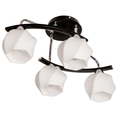 Светильник ЭкономСвет 10937/4CR+BK MK