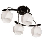 Светильник ЭкономСвет 10937/4CR+BK MK