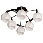 Потолочный светильник Экономсвет 10937/6CR+BK MK