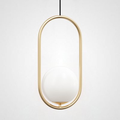 Подвесной светильник Matthew McCormick hoop 40 Gold MILA Pendant ImperiumLoft 109503-22 Подвесной светильник Matthew McCormick hoop 40 Gold MILA Pendant ImperiumLoft 109503-22