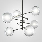 Подвесной светильник ImperiumLoft Globe Mobile 6 black KG0835P-6 black ImperiumLoft 109508-30