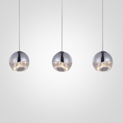 Подвесной светильник ImperiumLoft Globo 3 nickel SD3301-3 nickel ImperiumLoft 109522-30