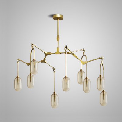 Подвесная люстра WILLOW 8 ImperiumLoft 109584-26