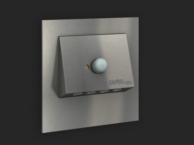Zamel Светильник NAVI Сталь/Хол.бел. в монт.коробку, 230V AC с датчиком движения (11-222-21) Zamel Светильник NAVI Сталь/Хол.бел. в монт.коробку, 230V AC с датчиком движения (11-222-21)