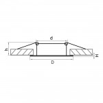 Светильник встраиваемый Lightstar 11029 Lega 16