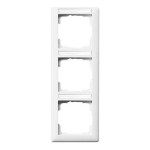 Gira EV Бел Рамка 3-я верт с полем для надписи (G110327)