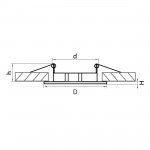 Светильник встраиваемый Lightstar 11044 Lega 11