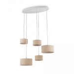 Подвесной светильник Ideal Lux EKOS SP5 CANVAS