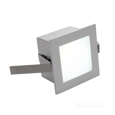 SLV 111260 FRAME BASIC LED Einbau- leuchte, eckig, silbergrau, 4000K