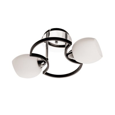 Люстра еврокаркас Экономсвет 11126/2CR+BK WT Люстра еврокаркас Экономсвет 11126/2CR+BK WT