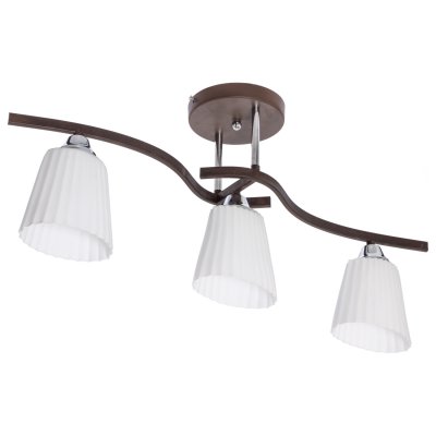 Потолочный светильник Экономсвет 11137/3CR BR WT