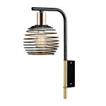 Светильник настенный бра 11152/1wBK BK+GD ЭкономСвет