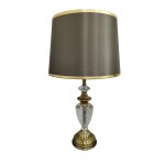 Настольная лампа 11160/1T COP+CL GR+GD Экономсвет