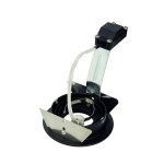 SLV 111690 NEW TRIA MR16 ROUND Downlight, mattschwarz, max. 50W, inkl. Blattfedern