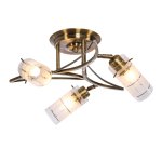 Люстра современная Экономсвет 11187/3AB WT