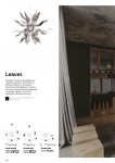 Подвесной светильник Ideal lux LEAVES SP8 FUME'