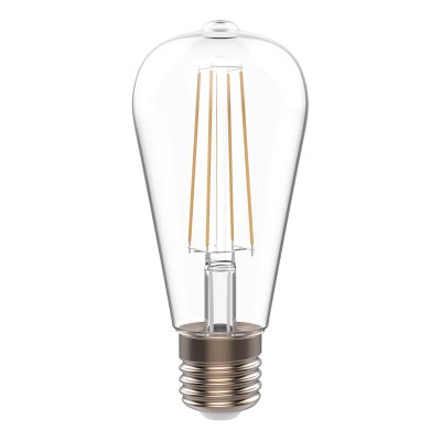 Лампа Gauss Basic Filament ST64 4,5W 470lm 2700К Е27 LED (1121215)