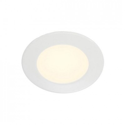 SLV 112161 Downlight DL 126 LED, rund, weiss, 3W LED, 2700K
