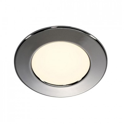 SLV 112162 Downlight DL 126 LED, rund, chrom, 3W LED, 2700K