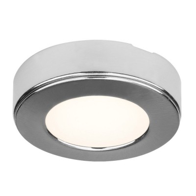 SLV 112185 Rundes Einbaugeh?use f?r 3W Downlight, metall geb?rstet
