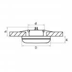 Светильник встраиваемый Lightstar 11274 Piano mini
