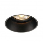 SLV 113170 HORN-T Einbauleuchte, QPAR111, mattschwarz, GU10, max. 50W