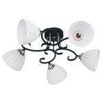 Светильник ЭкономСвет 11379N/5BK WT