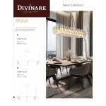 Светильник подвесной Divinare 1138/01 LM-125 ANNA