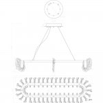 Светильник подвесной Divinare 1138/01 SP-130 ANNA