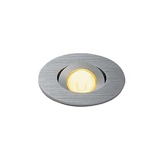 SLV 113976 NEW TRIA MINI DL ROUND Set Downlight, alu-brushed, 30°, 3000K, inkl. Treiber, Clipfed. SLV 113976 NEW TRIA MINI DL ROUND Set Downlight, alu-brushed, 30°, 3000K, inkl. Treiber, Clipfed.