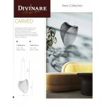 Светильник подвесной Divinare 1139/27 SP-16 CARVED