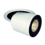 SLV 114121 SUPROS MOVE Deckeneinbau- leuchte, rund, weiss, 3000lm, 3000K, SLM LED, 60° Reflektor