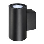 SLV 114190 SUPROS WALL Up/Down, rund, schwarz, 4000K, SLM LED, 60° Reflektor