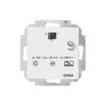 Gira S-55 Алюминий УЗО 30мА, с выключателем (G11426)