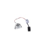 SLV 114401 NEW TRIA MINI DL SQUARE Set, mattweiss, 30°, 3000K, inkl. Treiber, Clipfed.