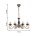 Люстра Favourite 1148-8p