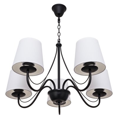 Светильник ЭкономСвет 11489/5BK WT