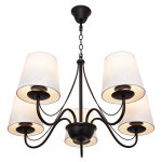 Светильник ЭкономСвет 11489/5BK WT