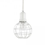 Ideal Lux CAGE SP1 ROUND BIANCO Светильник подвесной
