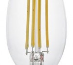 Лампа светодиодная филаментная 4Вт 2700К "Cвеча" Eglo 11496