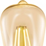 Лампа светодиодная филаментная ST64 (янтарь) Eglo 11521