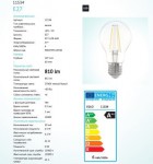 Лампа светодиодная филаментная A60 Eglo 11534